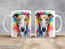 Hrnek - 0251 - Anglický chrt 01